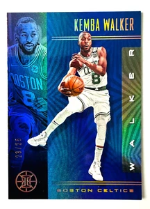 Tarjeta paralela 2019-20 Panini Illusions Kemba Walker azul SP #/25 ¡Celtics! - Imagen 1 de 3