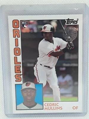 Cedric Mullins 2019 Topps Series 2 Baseball - Retro 1984 RC - Baltimore Orioles - Image 1 of 2