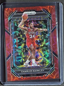 2022-23 Panini Prizm #300 Charles Barkley Prizms Choice Red #/88 250004 - Bild 1 von 2