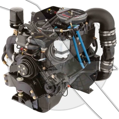 3.0L Mercruiser Engine TKS Alpha Complete 135hp Sterndrive Motor - Image 1 of 4