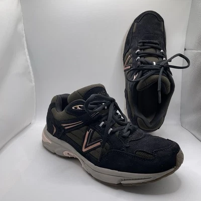 Vionic 23 Walk 2.0 Sneaker Women's Size 9 Black Green Lace Up Activewear - Image 1 of 4