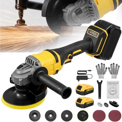 21V Für Makita 1/2Akku Winkelschleifer Trennschleifer Schleifmaschine Bürstenlos - Bild 1 von 4