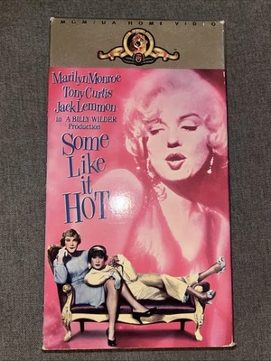 Some Like It Hot VHS Video Tape MGM/UA  Blonde 1991 - Image 1 of 2