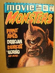 MOVIE MONSTERS 1 *HIGH GRADE* PLANET OF THE APES - GORGO - FAMOUS - KING KONG - Picture 1 of 1