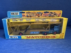 Matchbox By Lesney King Size K-11 DAF Car Transporter Model - Picture 1 of 7