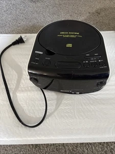 Sony Dream Machine FM/AM Radio CD Player Dual Alarm Clock ICF-CD815 TESTED WORKS - Picture 1 of 9