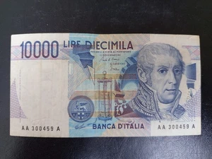 Rarissima 10 000 Lire Alessandro Volta Tripla A R³ - Foto 1 di 4