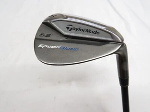 Used RH TaylorMade SpeedBlade 55* Sand Wedge SpeedBlade Wedge Flex Steel Shaft - Picture 1 of 8