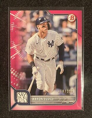 2022 Bowman Aaron Judge Fuchsia Paper /299 New York Yankees • 10.99$