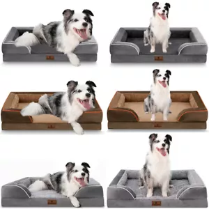 Mittelgroße Jumbo orthopädische Hundebett Haustier Matratze abnehmbar Memory Foam Polster - Bild 1 von 43