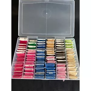 Embroidery Thread cross Stitch Different Numbers Multiple Colors in the Box - Picture 1 of 7