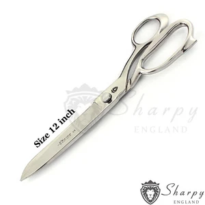 TAILOR DRESSMAKING CARPET UPHOLSTERY SCISSOR HEAVY DUTY 12" CRAFT SHEAR - Picture 1 of 4
