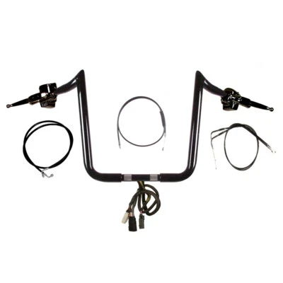 Manillar PrimeApe 2007-2010 1/4" negro 16" Harley-Davidson Softail Foto 1 de 4