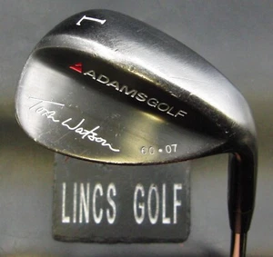 Adams Golf Tom Watson 60.07 L Lob Wedge Wedge Flex Steel Shaft Golf Pride Grip - Picture 1 of 5