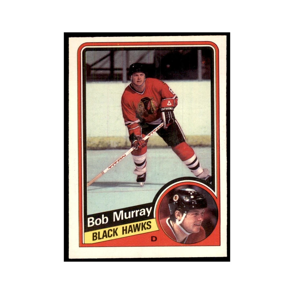 1984 O-Pee-Chee Bob Murray Chicago Blackhawks #41 - Image 1 of 3