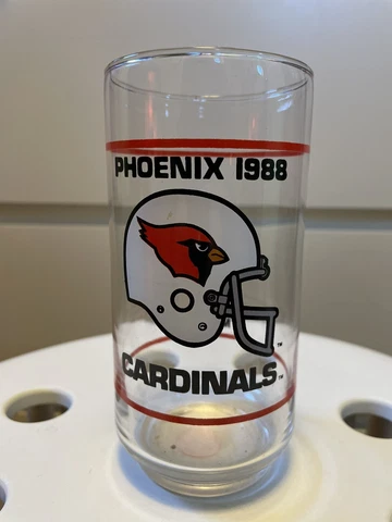 Vintage Phoenix Cardinals Drinking Glass Cover