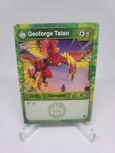 Bakugan 'Geoforge Talan' Geogan Spin Master Karte - Bild 1 von 2