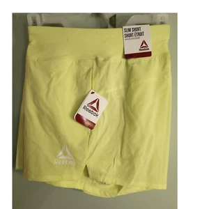 Reebok Revolve Slim Shorts Luminary Green Athletic Running XL - Picture 1 of 5