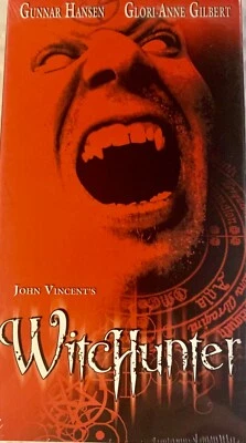 John Vincent’s Witchunter VHS,2003 Dead Alive Productions Horror VERY Rare Seald - Image 1 of 4