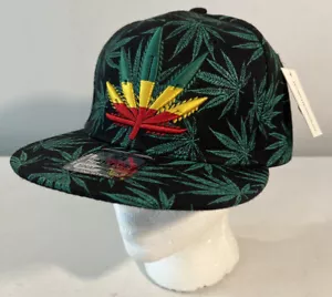 Wynn Auriculares Cannabis Marihuana Hoja Béisbol Gorra Sombrero/Gorra - Imagen 1 de 9