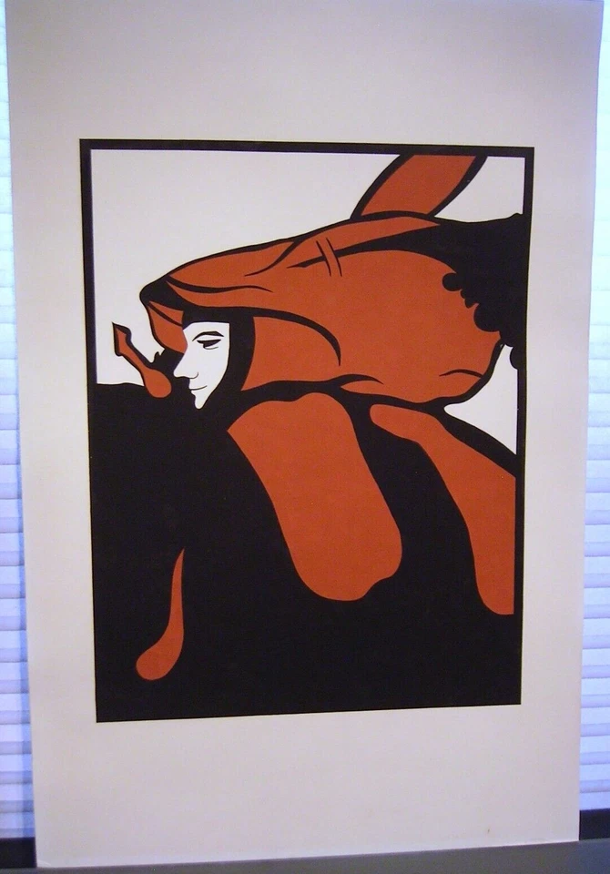 Disfraz estilo Art Deco original pintura gouache Foto 1 de 2