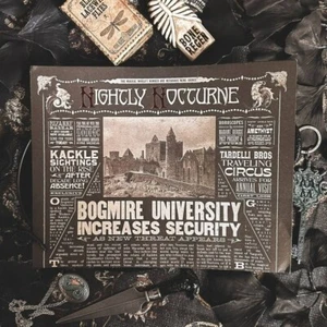 Wizarding Trunk Nightly Nocturne Newspaper Dark Daily Prophet 8-pg replica NEW - Picture 1 of 7