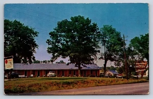 Postkarte TN Goodlettsville Tennessee Nashboro Motel & Restaurant um 1950 1U24 - Bild 1 von 3