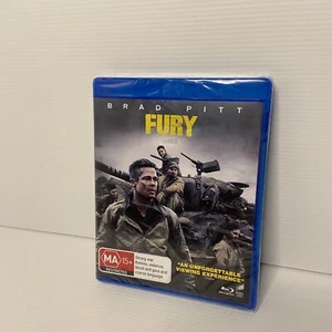 Fury (Bluray, 2014) Action War Historical - Brand New Sealed - Region A and B - Picture 1 of 5