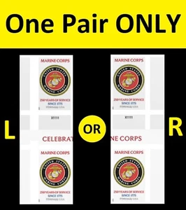 US 6005a Marine Corps 250 Years imperf NDC horz gutter plate pair MNH 2025 - Picture 1 of 1