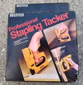 Vintage Bostitch Professional Heavy Duty Stapling Tacker T5-8D4 Made in USA NOS - Picture 1 of 5