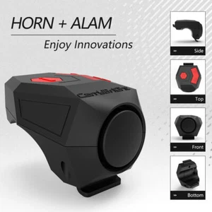 Bicycle Horn Electric High Decibel Loud Bike Handlebar Ring Bell Cycling Safe - Picture 1 of 14