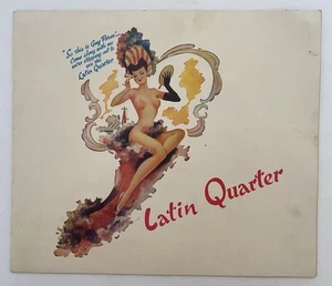 Latin Quarter Nightclub 1950s Photograph Folder, New York City, NY Photo Cabaret - Picture 1 of 19