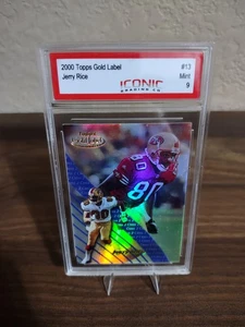 2000 TOPPS GOLD LABEL JERRY RICE # 13 MINT 9 - Picture 1 of 2