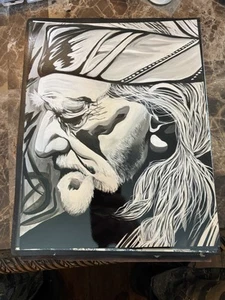 11x14 Willie Nelson Print By Matt Brown - Picture 1 of 1
