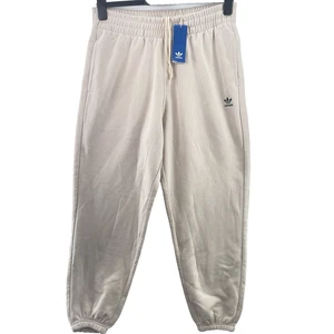 Adidas Essentials Women’s Fleece Sweatpants, Size L, Wonder White IA6436 - Picture 1 of 19