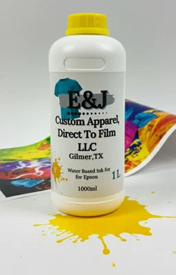 Yellow DTF Ink Direct to Transfer Film DTF Printer Ink 1000ml - Image 1 of 3