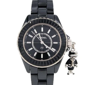 Authentic CHANEL Mademoiselle J12 Acte II 33mmCeramic x White gold LIMITED H6... - Picture 1 of 8