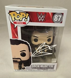 Drew McIntyre signed Funko Pop 87 Fanatics Autogramm Authentic WWE Wrestling - Bild 1 von 5