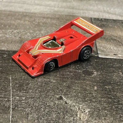 Porsche Audi Diecast vintage naranja rojo hecho en Hong Kong Foto 1 de 4