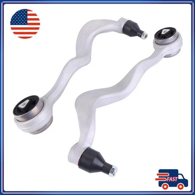 FOR 2004-2011 BMW 645CI 650I M6 FRONT LEFT RIGHT LOWER FORWARD CONTROL ARMS SET - Image 1 of 4