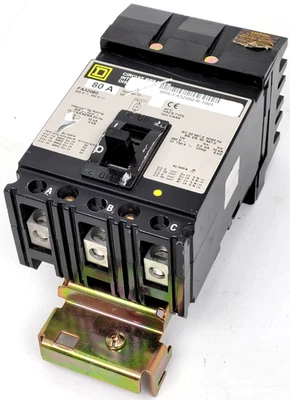 FA32080 Square D 80 Amp 240 Volt I-Line Circuit Breaker - Next Day Option - image 1 of 4