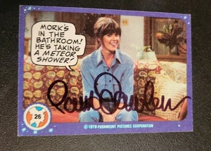 Pam Dawber Autogramm signed Mork und Mindy Trading Card Schauspielerin - Bild 1 von 1