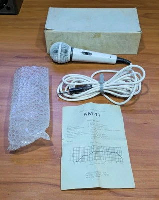 NOS Audio Technica Am-11 Moving Coil Dynamic Microphone made in Japan. - Image 1 of 4