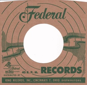 Federal BigBoppa Reproduction Company Record Sleeves (10 Pack) - Imagen 1 de 2