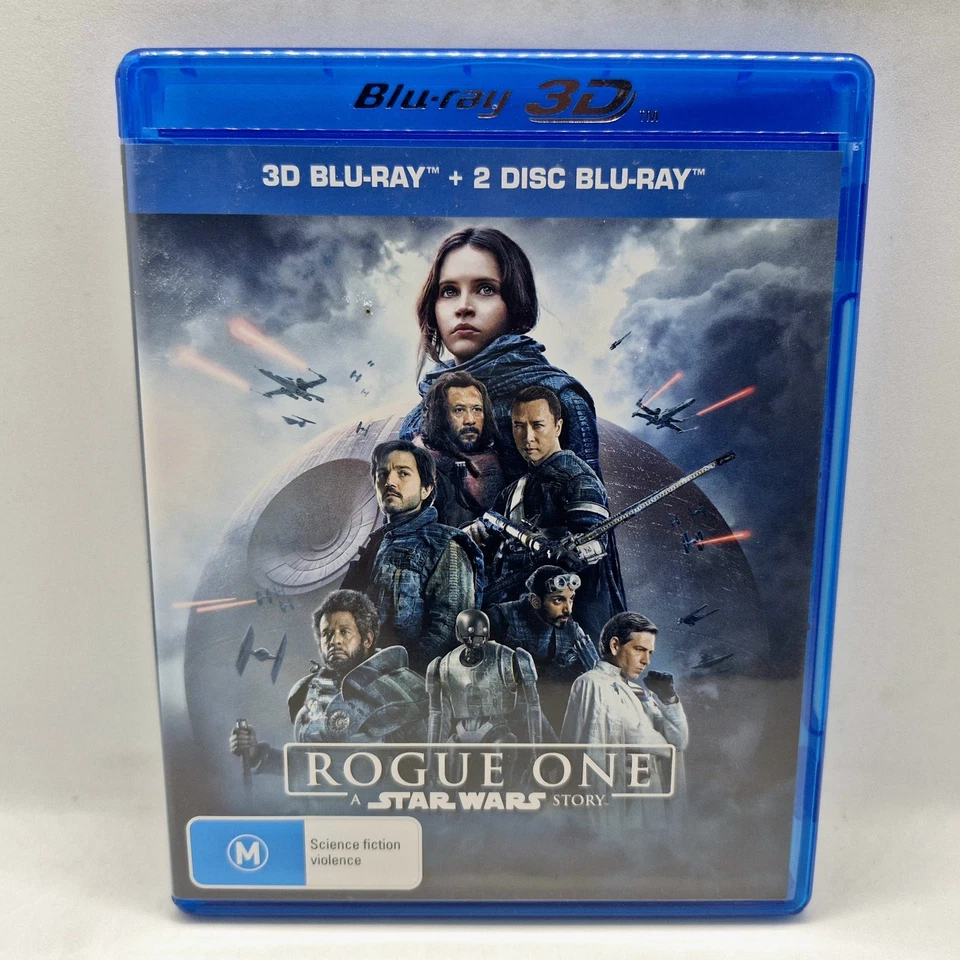 Rogue One - A Star Wars Story Blu-ray 3D & 2 Disc Blu-ray Region Free Sci-Fi - image 1 of 4