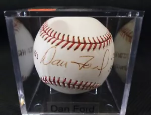 Dan "Disco" Ford autographed Official MLB baseball DZA COA Inscribed Orioles - Picture 1 of 5