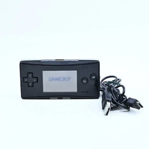 Black - OXY-001 - Nintendo Gameboy Micro Console / GBA Console - PAL - Picture 1 of 8