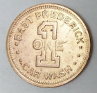 East Frederick Car Wash Coin Token 27mm