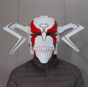 Maschera resina cosplay anime BLEACH Kurosaki Ichigo Halloween festa oggetto di scena regalo giocattolo - Foto 1 di 5