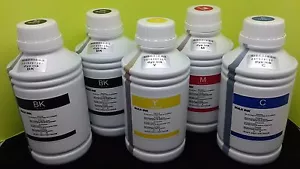 5 x 500ml Refill Bulk Dye Ink compatible for HP Canon Dell Brother Epson Printer - Picture 1 of 1